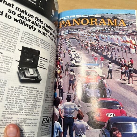 Porsche Panoramic Hardcover Bounded Magazines Vintage 1982 JULY-DEC PCA - Picture 6 of 11